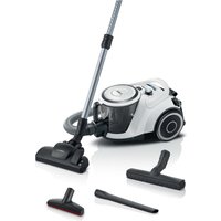 BGC41XALL Beutelloser Bodenstaubsauger weiss