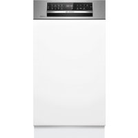 SPI6EMS17E Einbau-Geschirrspüler teilintegriert 45 cm edelstahl / C