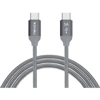 USB Type-C Kabel (2m) silbergrau