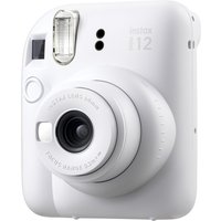 instax Mini 12 Sofortbildkamera clay white