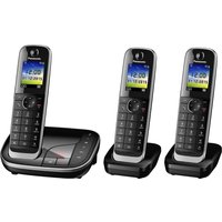 KX-TGJ323GB Schnurlostelefon mit Anrufbeantworter schwarz