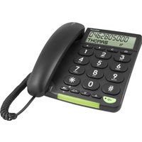 PhoneEasy 312 cs Schnurgebundenes Telefon schwarz