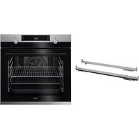 BFH430MB Einbaubackofen BEE43502BM + TR1LFV edelstahl/cleansteel / A+