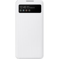 S View Wallet Cover für Galaxy A42 weiß