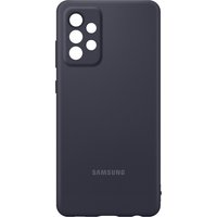 Silicone Cover für Galaxy A72 schwarz