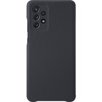 S View Wallet Cover für Galaxy A72 schwarz