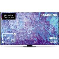 GQ98Q80CAT 247 cm (98") QLED AI TV mit AI Neural Quantum Prozessor 4K carbonsilber / F