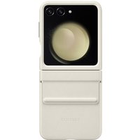Flap Leather Case für Galaxy Flip5 creme
