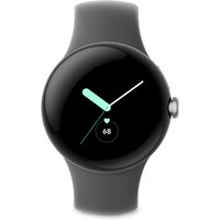 Pixel Watch WiFi Smartwatch polished silver/charcoal