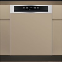 B0B D651A X Teilintegrierter Einbau-Geschirrspüler 60 cm edelstahl-Look / B