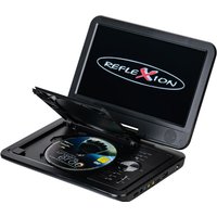 DVD1025 tragbarer DVD-Player mit Bildschirm schwarz