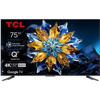75C69B Pro 189 cm (75") QLED-TV brushed titanium / F