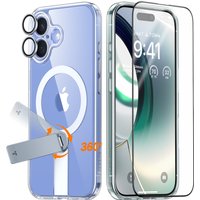 Pstand Spin 3-in-1 Bundle für iPhone 16 transparent