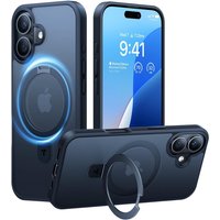 Ostand Case für iPhone 16 schwarz