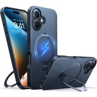 UPRO Ostand Spin Case für iPhone 16 schwarz