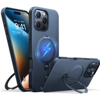 UPRO Ostand Spin Case für iPhone 16 Pro schwarz