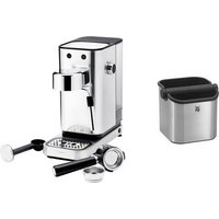 Lumero Espresso + Abschlagbehälter Siebträgermaschine cromargan matt