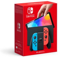 Switch Konsole (OLED-Modell) neon rot/neon blau