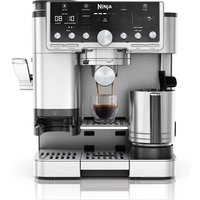 ES701EU Siebträgermaschine schwarz/edelstahl