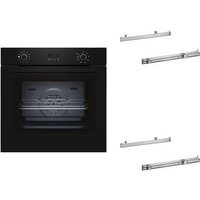 BMK120KBSP Backofen mit Dampfunterstützung bestehend aus B2CVG6AK3+Z11TI15X0+Z11TI15X0 schwarz / A+