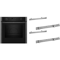 BMK320KP Einbaubackofen bestehend aus B6ACH7AG3+Z1608BX0+Z1608BX0 graphit / A+