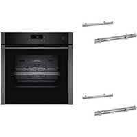 BMK320EASP Backofen mit Dampfunterstützung bestehend aus B6AVJ7AG3+Z1608BX0+Z1608BX0 graphit / A+