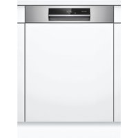 SMI8YBS01D Integrierbarer 60 cm Geschirrspüler edelstahl / B