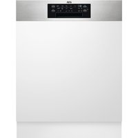 FES7675XPM Teilintegrierter Einbau-Geschirrspüler 60 cm edelstahl / A