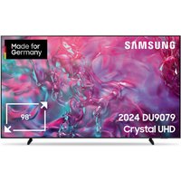 GU98DU9079U 247 cm (98") Crystal UHD AI TV mit AI Supersize Picture Enhancer graphitschwarz / F