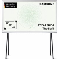 GQ55LS01DAU The Serif (2024) 138 cm (55") QLED-TV cloud white / F