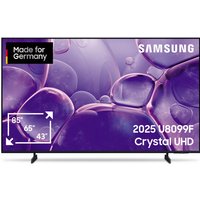 GU43U8099FU 108 cm (43") Crystal UHD Smart TV schwarz / G