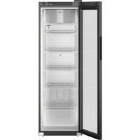 MRFvg 4011-20 Flaschenkühlschrank stahl/schwarz / C