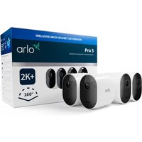 Pro 5 2K+ 4er Pack Überwachungskamera weiß