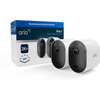 Pro 5 2K+ 2er Pack Überwachungskamera weiß