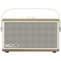 Classic Aura Bluetooth-Lautsprecher Baumwoll-Weiß/Eiche