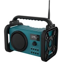 DAB80 Baustellenradio blau/schwarz