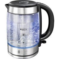 Clarity Wasserkocher 2.2 KW mit Wasserfilter edelstahl/Glas