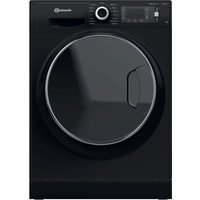 WM BB 8AA Stand-Waschmaschine-Frontlader schwarz