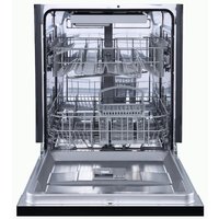 WGSP14-6DTI Teilintegrierter Einbau-Geschirrspüler 60 cm schwarz