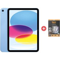 iPad 10. Gen. (64GB) WiFi blau + Dein Geschenk: PanzerGlass® Screen Protector