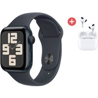 Apple Watch SE (40mm) GPS (mittern.) + Dein Geschenk: Apple AirPods 3. Gen. mit MagSafe