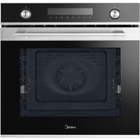 7NP30E0IX Einbaubackofen schwarz/edelstahl