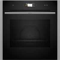 B24FS33N0 Elektro-Backofen mit Dampfgarer edelstahl