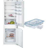 MKKS86AFE0 bestehend aus KIS86AFE0 + KSZ10010 Einbau-Kühl-/Gefrier-Kombination weiß