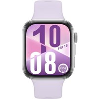 Watch Fit 4 Sportuhr mit Fluorelastomer-Armband violett