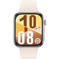 Watch Fit 4 Sportuhr mit Fluorelastomer-Armband weiß