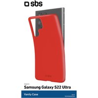 Vanity Cover für Galaxy S22 Ultra rot