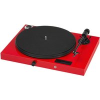 Juke Box E Plattenspieler mit Ortofon OM 5E Tonabnehmer rot