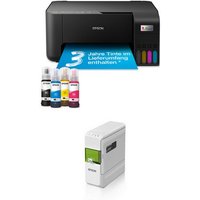 EcoTank ET-2864 Multifunktionsgerät Tinte schwarz inkl. LabelWorks LW-C410