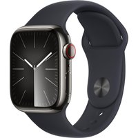 Watch Series 9 (41mm) GPS+4G Smartwatch Aluminium mit Sportarmband S/M mitternacht/mitternacht